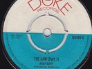 Andy CAPP the law 45 rare SKA rocksteady SKINHEAD REGGAE mod HEAR ?