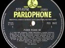 THE BEATLES / PLEASE PLEASE ME STEREO UK L/P / 'SOLD IN UK ETC' TEXT / PCS 3042