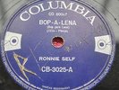 RONNIE SELF - 78 RPM BRAZIL on VG ============similar lp mono presley 7 ep ps 45
