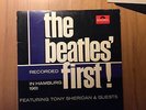 The Beatles recorded First hamburg 1961 fest. Tony Sheridan