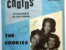 COOKIES 45 Chains / Stranger In My Arms UK PRESS Rare GIRL GROUP Teen 1962 w5244