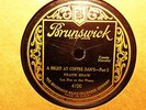 FRANK SHAW TOM GERUNOVICH A Night At Coffee Dan's BRUNSWICK 4100 Exc 78RPM HEAR