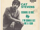 CAT STEVENS I'm Gonna Get Me A Gun MOD DANCER Sweden 45 SWEDISH PS School Is Out
