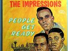 IMPRESSIONS PEOPLE GET READY VERY RARE ORIG'65 ABC-PARAMOUNT STEREO LP NEAR MINT