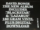 DAVID BOWIE - BLACKSTAR - LTD 180g VINYL LP ALBUM + DOWNLOAD (BLACK STAR RECORD)
