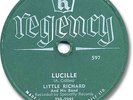 LITTLE RICHARD Rock'n Roll 78 RPM Record. Lucille