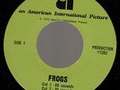 RARE 70s RADIO SPOTS 45 FROGS AMERICAN INTERNATIONAL PICTURES HEAR