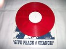 GUNS N ROSES.GIVE PEACE A CHANCE.VERY RARE RED VINYL IMPORT LP.