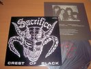SACRIFICE / CREST OF BLACK  X Japan,private,gizm,sabbat,prowler,BABY METAL