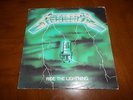 METALLICA RIDE THE LIGHTNING IMPORT BERNETT VINYL LP RARE WITH BONUS FLAT