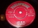 BEATLES Love me do RED LABEL Parlophone original