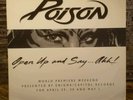 Open Up and Say...Ahh by Poison (1988, Capitol/EMI Records) promo edition