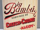 RARE 1972 Cheech and Chong 'Big Bambu' Vinyl LP w/ Intact Giant Rolling Paper