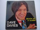 DAVE DAVIES - DEATH OF A CLOWN 7/45 RP PORTUGAL UNIQUE RARE PSYCH KINKS