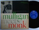 GERRY MULLIGAN Meets Monk LP on Riverside DG mono