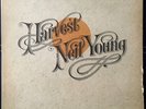 * NEIL YOUNG Harvest RARE LH Leo Hulka STERLING ORIG Blotter w/Lyric Sheet dg LP