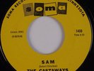THE CASTAWAYS: Sam / Liar Liar SOMA Garage Minnesota NEAR MINT 45 Rare