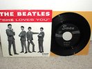 THE BEATLES She Loves You 45 Original Black Swan w/Picture Sleeve Sharp