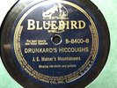 J.E Mainer's Mountaineers Bluebird 8400 E  78 rpm Old-Time Country