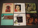 6 CLASSIC BOXED LP SETS MESSIAH SEALED CARMEN CALLAS VERDI REQUIEM MOZART ETC