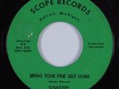Northern Soul 45 SOULETTES Bring Your Fine Self Home SCOPE HEAR