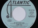 Modern Soul Boogie 45 LARRY WU Let Me Show You ATLANTIC VG++/VG+ HEAR