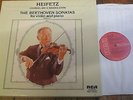 RL 42004 (5) Beethoven Sonatas for Violin & Piano / Heifetz etc. 5 LP box