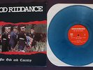 Good Riddance for god and country lp blue vinyl limited nofx green day lagwagon