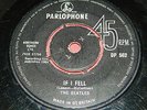 BEATLES : If I fell / Tell me why - Orig 1965 export 7
