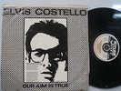 ELVIS COSTELLO THE RUMOUR Our Aim Is True ROCK LP STIFF A/B