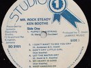 KEN BOOTHE  MR ROCK STEADY  LP  OOP JA RE  STUDIO ONE  TOTAL CLASSICS