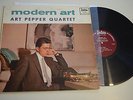 Art Pepper Modern Art Intro lp Rare DG Flat Edge 1957 NICE Frame Cover
