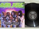 OVERKILL TAKING OVER MEGAFORCE WORLDWIDE/ATLANTIC 81735-1 US Pressing Vinyl LP