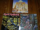 3 IRON MAIDEN Albums - 12 inch Vinyl inc Piece of Mind, Somewhere in Time ...