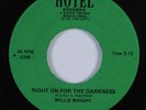 Funk 45 WILLIE WRIGHT Right On For The Darkness HOTEL VG+ HEAR