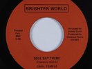Funk Soul 45 CARL TEMPLE Soul Day Theme BRIGHTER WORLD NM HEAR