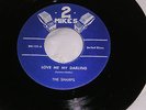 THE SHARPS, LOVE ME MY DARLING, ORIG US R 'N' R/ DOOWOP 45 RPM