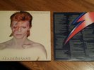 DAVID BOWIE ALADDIN SANE original 1st press UK LP 3T/3T matrix #'s gatefold inne