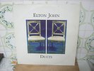 ELTON JOHN duets  1993 2 LP CHRIS REA LEONARD COHEN K D LANG SOFT ROCK