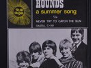 HOUNDS: A Summer Song / Never Try To Catch The Sun 45 (Sweden, PS) rare Rock &