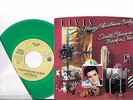 ELVIS PRESLEY * 45 * Merry Christmas Baby * 1985 * MINT * DJ Green PROMO PS * $$