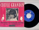 EP CECILE GRANDIN; POLYESTER + LE SCAPHANDRE BLANC +2 ORIGINAL FRANCE