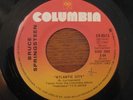 BRUCE SPRINGSTEEN rare Atlantic City rock Canada Columbia EX 45 