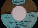 JOHNSON,HAWKINS,TATUM & DURR: Your Love Keeps OHIO NORTHERN SOUL 45 Capsoul hear