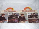 THE BEATLES 'HARD DAY'S NIGHT/I SHOULD HAVE KNOWN BETTER' 2 45 RECORDS W/SLEEVES