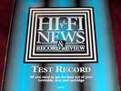 HI FI NEWS & RECORD REVIEW 1996 TEST RECORD..VINYL LP EX HFN 001 WITH INSERT