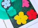 ANDY WARHOL ART COVER FLOWERS LP GREEN VINYL LIMITED 150 RECORD MINT