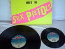 SEX PISTOLS,NEVER MIND THE BOLLOCKS,1977,FREE SUBMISSION SINGLE,PLAIN PINK BACK,