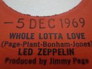 LED ZEPPELIN - WHOLE LOTTA LOVE 45 7