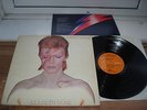 David Bowie Aladdin Sane  NICE AUDIO GATEFOLD INNER GLOSSY ORANGE UK LP